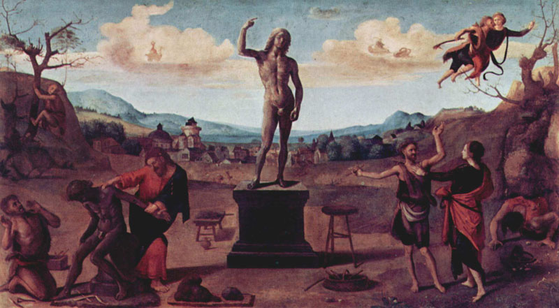 Piero di Cosimo, Mythos des Prometheus